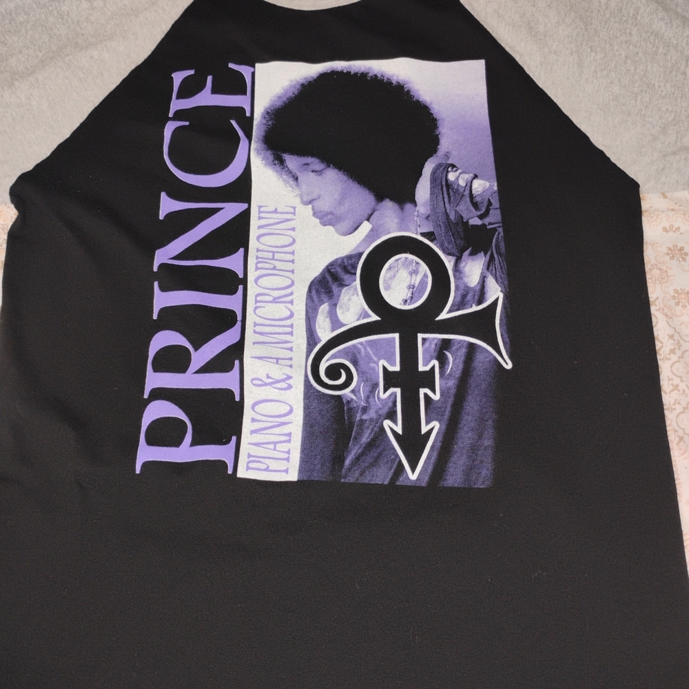 Prince Black Long Sleeve Tee